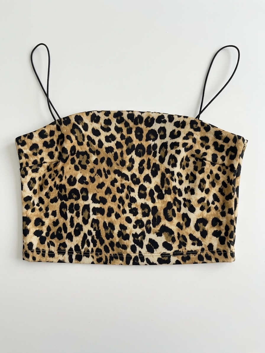 Micro top estampado