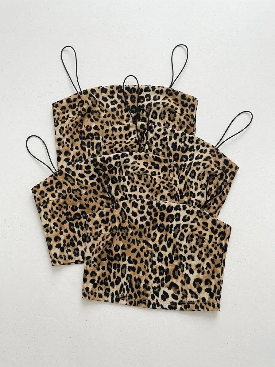 Micro top estampado